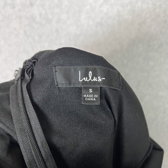 Lulus Black Era of Opulence Burgundy Sequin Cap Sleeve Maxi Dress Size Small - Picture 13 of 13